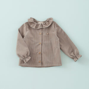 CAMISA CUELLO VOLANTE MINIVICHY AFTER EIGHT MI CANESU