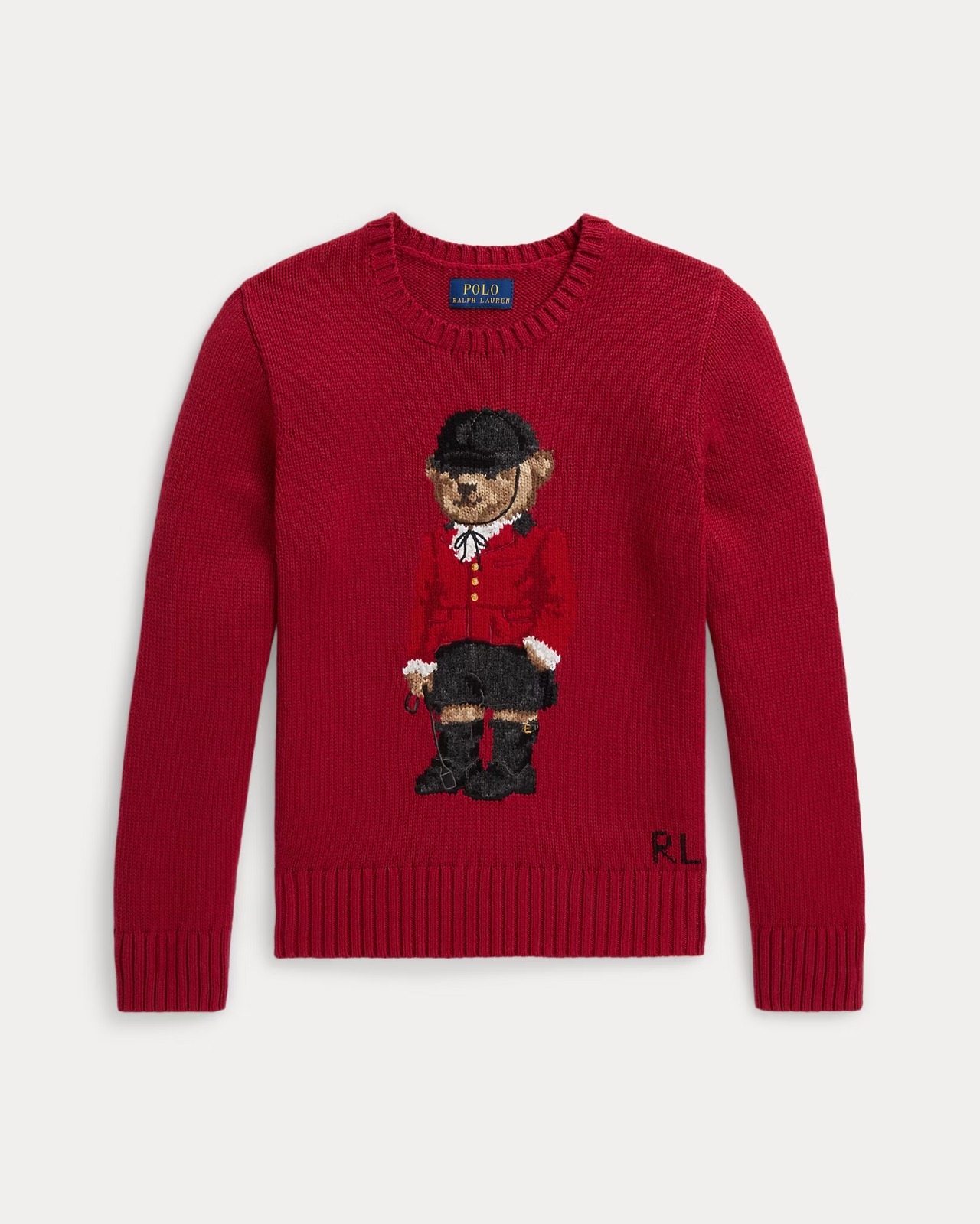 JERSEY ROJO EATON CON POLO BEAR RALPH LAUREN