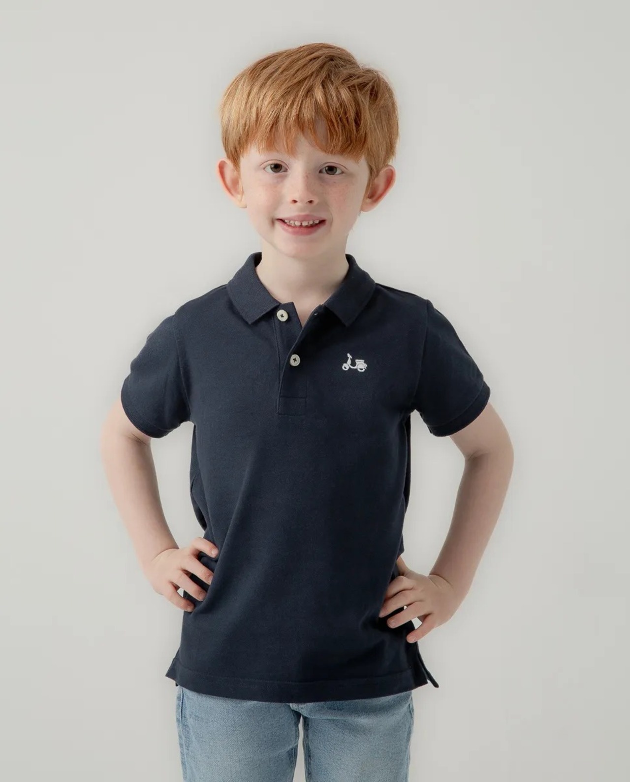 POLO NIÑO CLASSIC MARINO SCOTTA