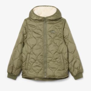PARKA UNISEX ACOLCHADA CAPUCHA LACOSTE