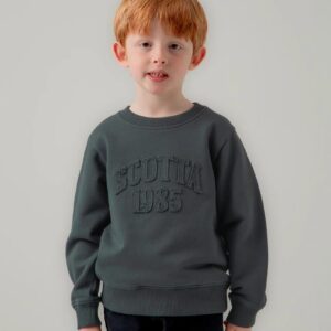 SUDADERA AZUL GRISÁCEO SCOTTA