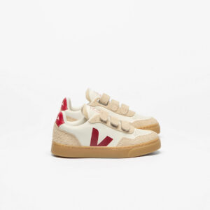 ZAPATILLAS SMALL V-90 LEATHER PURE PEPPER ALMOND VEJA